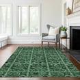 thumbnail image 1 of Addison Rugs Chantille Indoor/Outdoor Transitional Medallions Green Washable Rectangle Rug, 9' x 12', 1 of 6