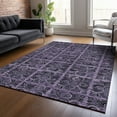 thumbnail image 1 of Addison Rugs Chantille Indoor/Outdoor Transitional Medallions Purple Washable Rectangle Rug, 3' x 5', 1 of 6