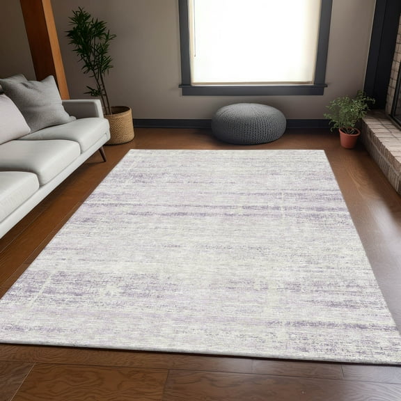 Addison Rugs Chantille Indoor/Outdoor Transitional Modern Lavender Washable Rectangle Rug, 2'6" x 3'10"