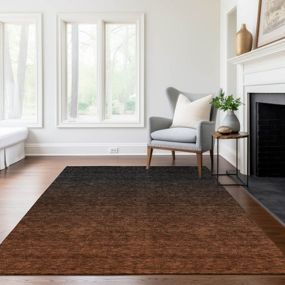 Addison Rugs Chantille Indoor/Outdoor Transitional Modern Paprika Washable Rectangle Rug, 2'6" x 3'10"