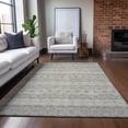 thumbnail image 1 of Addison Rugs Chantille Indoor/Outdoor Transitional Bohemian Silver Washable Rectangle Rug, 3' x 5', 1 of 6