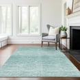 thumbnail image 1 of Addison Rugs Chantille Indoor/Outdoor Transitional Lines Aqua Washable Rectangle Rug, 9' x 12', 1 of 6