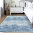 thumbnail image 1 of Addison Rugs Chantille Indoor/Outdoor Transitional Lines Blue Washable Rectangle Rug, 10' x 14', 1 of 6