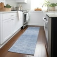 thumbnail image 1 of Addison Rugs Chantille Indoor/Outdoor Transitional Lines Denim Washable Runner Rug, 2'3" x 7'6", 1 of 6