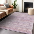 thumbnail image 1 of Addison Rugs Chantille Indoor/Outdoor Transitional Stripes Mauve Washable Rectangle Rug, 5' x 7'6", 1 of 6