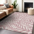 thumbnail image 1 of Addison Rugs Chantille Indoor/Outdoor Transitional Floral Blush Washable Rectangle Rug, 3' x 5', 1 of 6