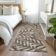 thumbnail image 1 of Addison Rugs Chantille Indoor/Outdoor Transitional Floral Brown Washable Runner Rug, 2'3" x 7'6", 1 of 6