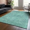thumbnail image 1 of Addison Rugs Chantille Indoor/Outdoor Transitional Geometric Teal Washable Rectangle Rug, 5' x 7'6", 1 of 6