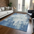 thumbnail image 1 of Addison Rugs Chantille Indoor/Outdoor Transitional Abstract Denim Washable Rectangle Rug, 9' x 12', 1 of 6