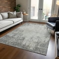 thumbnail image 1 of Addison Rugs Chantille Indoor/Outdoor Transitional Abstract Gray Washable Rectangle Rug, 3' x 5', 1 of 6