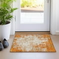 thumbnail image 1 of Addison Rugs Chantille Indoor/Outdoor Transitional Abstract Orange Washable Rectangle Rug, 1'8" x 2'6", 1 of 6