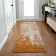 thumbnail image 1 of Addison Rugs Chantille Indoor/Outdoor Transitional Abstract Orange Washable Runner Rug, 2'3" x 7'6", 1 of 6