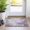 thumbnail image 1 of Addison Rugs Chantille Indoor/Outdoor Transitional Abstract Plum Washable Rectangle Rug, 1'8" x 2'6", 1 of 6
