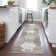 thumbnail image 1 of Addison Rugs Chantille Indoor/Outdoor Transitional Scrolls Taupe Washable Runner Rug, 2'3" x 7'6", 1 of 6