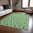 thumbnail image 1 of Addison Rugs Chantille Indoor/Outdoor Transitional Geometric Emerald Washable Rectangle Rug, 3' x 5', 1 of 6