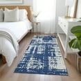 thumbnail image 1 of Addison Rugs Chantille Indoor/Outdoor Transitional Modern Navy Washable Runner Rug, 2'3" x 7'6", 1 of 6