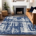 thumbnail image 1 of Addison Rugs Chantille Indoor/Outdoor Transitional Modern Navy Washable Rectangle Rug, 3' x 5', 1 of 6