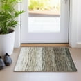 thumbnail image 1 of Addison Rugs Chantille Indoor/Outdoor Transitional Lines Brown Washable Rectangle Rug, 1'8" x 2'6", 1 of 6