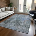 thumbnail image 1 of Addison Rugs Chantille Indoor/Outdoor Transitional Abstract Gray Washable Rectangle Rug, 9' x 12', 1 of 6