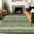 thumbnail image 1 of Addison Rugs Chantille Indoor/Outdoor Transitional Stripes Green Washable Rectangle Rug, 5' x 7'6", 1 of 6