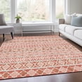 thumbnail image 1 of Addison Rugs Chantille Indoor/Outdoor Transitional Bohemian Salmon Washable Rectangle Rug, 3' x 5', 1 of 6