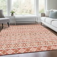thumbnail image 1 of Addison Rugs Chantille Indoor/Outdoor Transitional Bohemian Salmon Washable Rectangle Rug, 8' x 10', 1 of 6