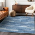 thumbnail image 1 of Addison Rugs Chantille Indoor/Outdoor Transitional Stripes Sky Washable Rectangle Rug, 8' x 10', 1 of 6