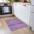 thumbnail image 1 of Addison Rugs Chantille Indoor/Outdoor Transitional Stripes Purple Washable Rectangle Rug, 1'8" x 2'6", 1 of 6