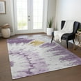thumbnail image 1 of Addison Rugs Chantille Indoor/Outdoor Transitional Spiral Purple Washable Rectangle Rug, 3' x 5', 1 of 6