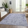 thumbnail image 1 of Addison Rugs Chantille Indoor/Outdoor Traditional Oriental Lavender Washable Rectangle Rug, 3' x 5', 1 of 6