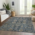 thumbnail image 1 of Addison Rugs Chantille Indoor/Outdoor Traditional Oriental Navy Washable Rectangle Rug, 3' x 5', 1 of 6
