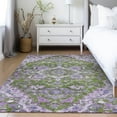 thumbnail image 1 of Addison Rugs Chantille Indoor/Outdoor Traditional Oriental Olive Washable Rectangle Rug, 9' x 12', 1 of 6