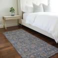 thumbnail image 1 of Addison Rugs Chantille Indoor/Outdoor Transitional Floral Navy Washable Runner Rug, 2'3" x 7'6", 1 of 6