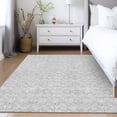 thumbnail image 1 of Addison Rugs Chantille Indoor/Outdoor Transitional Medallions Silver Washable Rectangle Rug, 5' x 7'6", 1 of 6