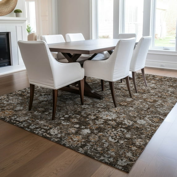 Addison Rugs Chantille Indoor/Outdoor Traditional Oriental Fudge Washable Rectangle Rug, 3' x 5'
