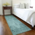 thumbnail image 1 of Addison Rugs Chantille Indoor/Outdoor Traditional Oriental Teal Washable Runner Rug, 2'3" x 7'6", 1 of 6