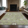 thumbnail image 1 of Addison Rugs Chantille Indoor/Outdoor Traditional Oushak Aloe Washable Rectangle Rug, 5' x 7'6", 1 of 6