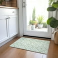 thumbnail image 1 of Addison Rugs Chantille Indoor/Outdoor Transitional Geometric Mint Washable Rectangle Rug, 1'8" x 2'6", 1 of 6