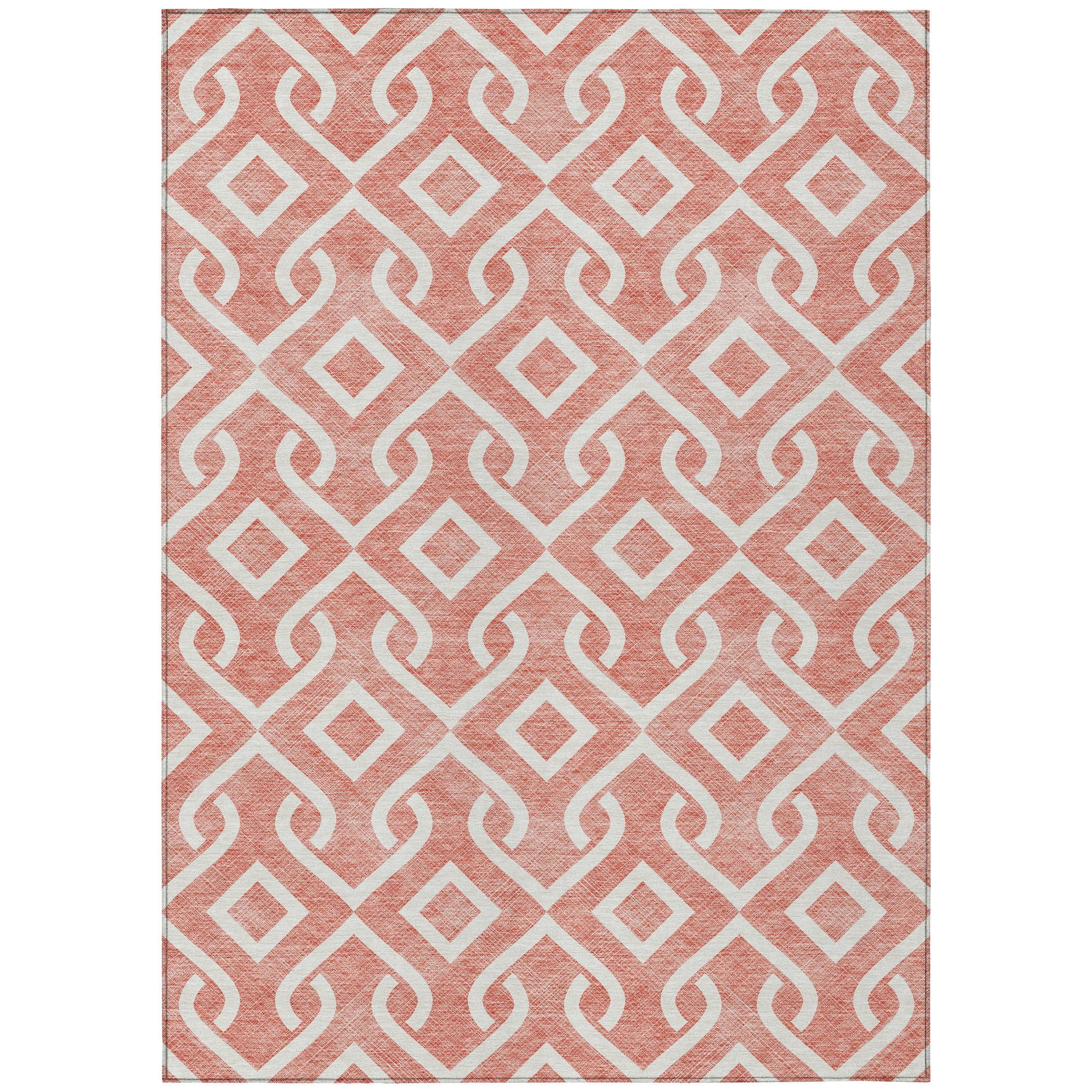 Addison Rugs Machine Washable Indoor/ Outdoor Chantille Trellis Rug ...