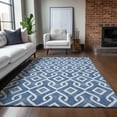 thumbnail image 1 of Addison Rugs Chantille Indoor/Outdoor Transitional Geometric Blue Washable Rectangle Rug, 3' x 5', 1 of 6