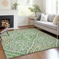 thumbnail image 1 of Addison Rugs Chantille Indoor/Outdoor Transitional Diamond Green Washable Rectangle Rug, 9' x 12', 1 of 6