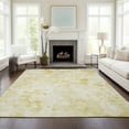 thumbnail image 1 of Addison Rugs Chantille Indoor/Outdoor Transitional Floral Gold Washable Rectangle Rug, 10' x 14', 1 of 6
