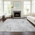 thumbnail image 1 of Addison Rugs Chantille Indoor/Outdoor Transitional Floral Gray Washable Rectangle Rug, 3' x 5', 1 of 5