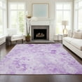 thumbnail image 1 of Addison Rugs Chantille Indoor/Outdoor Transitional Floral Lavender Washable Rectangle Rug, 5' x 7'6", 1 of 5