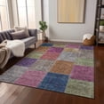 thumbnail image 1 of Addison Rugs Chantille Indoor/Outdoor Transitional Patchwork Copper Washable Rectangle Rug, 10' x 14', 1 of 6