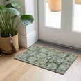 thumbnail image 1 of Addison Rugs Chantille Indoor/Outdoor Transitional Floral Aloe Washable Rectangle Rug, 1'8" x 2'6", 1 of 6