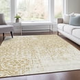 thumbnail image 1 of Addison Rugs Chantille Indoor/Outdoor Transitional Medallions Gold Washable Rectangle Rug, 5' x 7'6", 1 of 6