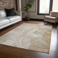thumbnail image 1 of Addison Rugs Chantille Indoor/Outdoor Transitional Watercolors Beige Washable Rectangle Rug, 3' x 5', 1 of 6