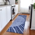 thumbnail image 1 of Addison Rugs Chantille Indoor/Outdoor Transitional Abstract Navy Washable Runner Rug, 2'3" x 7'6", 1 of 6