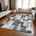 thumbnail image 1 of Addison Rugs Chantille Indoor/Outdoor Transitional Geometric Silver Washable Rectangle Rug, 9' x 12', 1 of 6